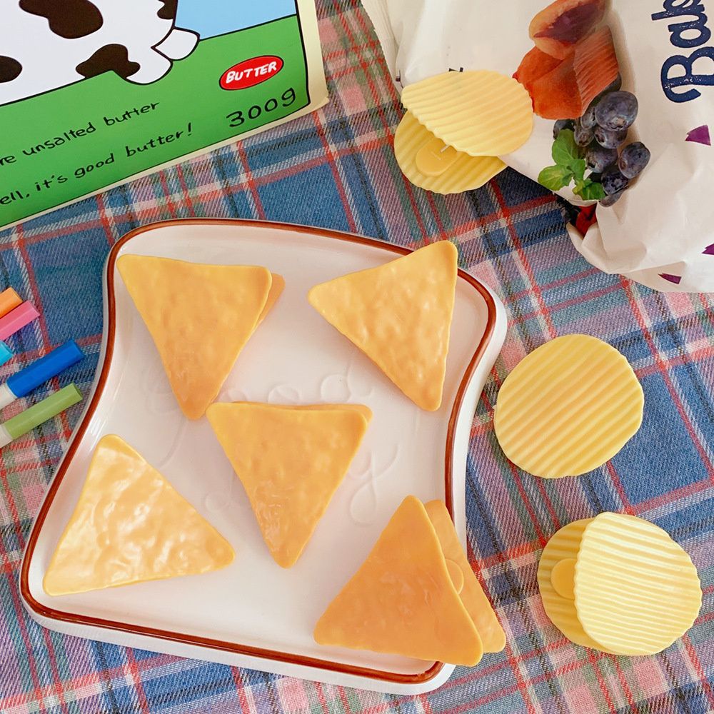 Dụng cụ kẹp miệng túi đựng khoai tây chiên đa năng thiết kế dễ thương