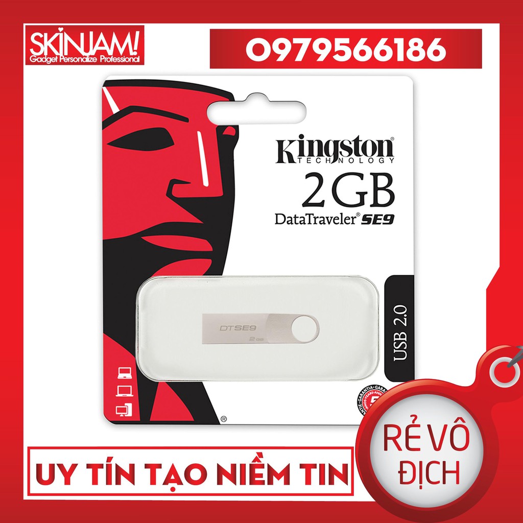 USB 2/4/8/16/32/64 GB Kingston Chống Nước Bảo Hành 12 tháng 1 đổi 1