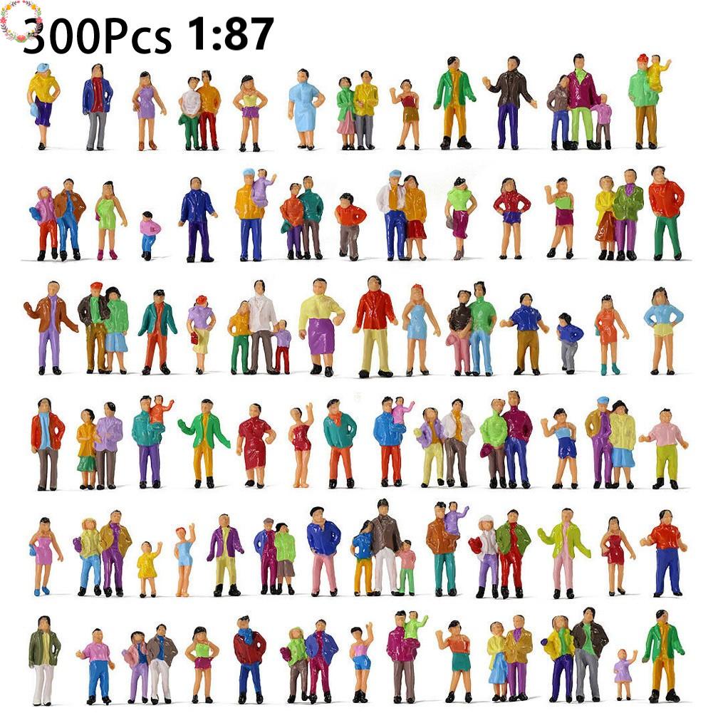 Một bộ 300 mô hình nhân vật tỷ lệ 1:87 Tự làm bàn cát xây dựng mô hình vật liệu cảnh quan cảnh mô hình mô hình bàn cát nhân vật phản diện