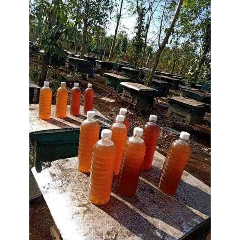 Mật chuẩn 150k /1lít. Mât ong caphe 100% đến từ núi rừng Tây Nguyên
