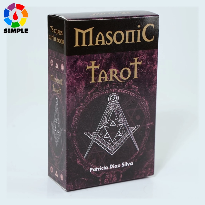 Masonic Tarot Card Game Thẻ Bài Tarot Thiết Kế Dễ Thương Chuyên Dùng