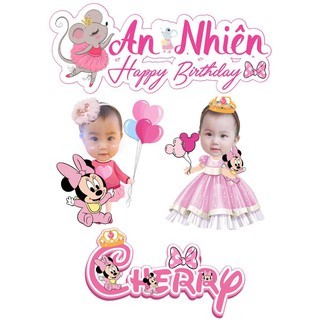 Hình chibi trang trí sinh nhật