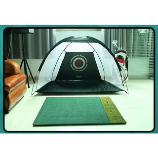( Tặng Tee ) THẢM TẬP SWING GOLF - PGM DOUBLE GRASS 1,5m x 1,5m