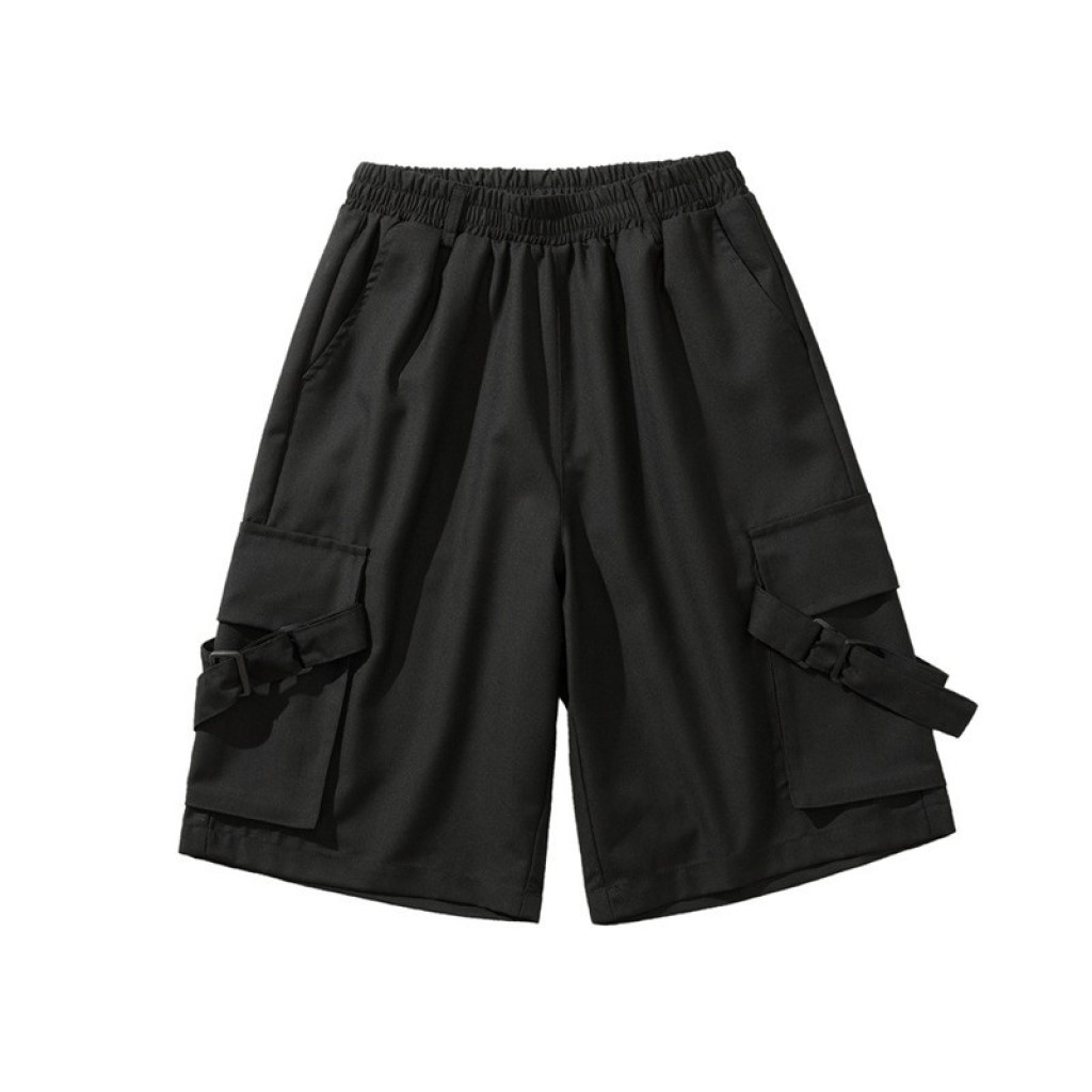 Quần short ngố kaki túi hộp unisex Dây Túi nam nữ phong cách ulzzang hàn quốc ANYOUNG OFFICIAL