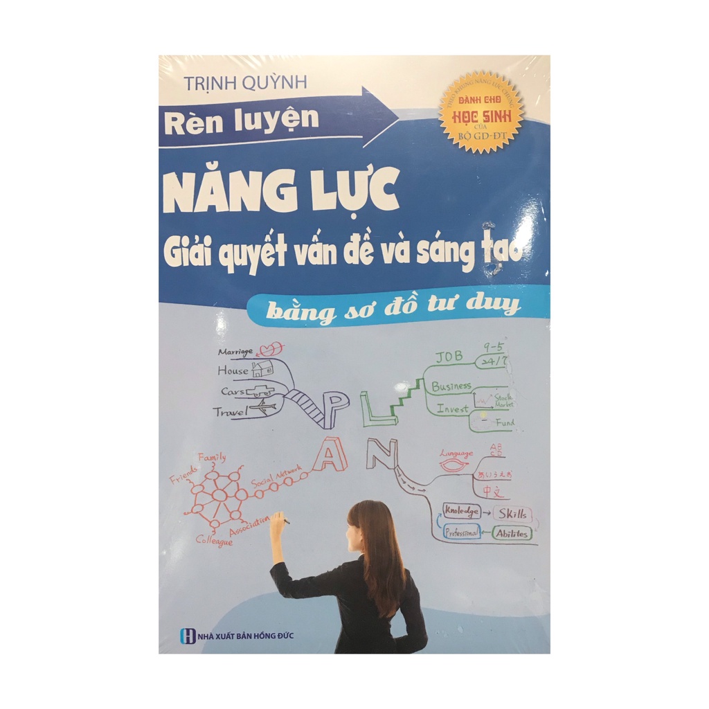 Sách - Rèn luyện năng lực giải quyết vấn đề và sáng tạo bằng sơ đồ tư duy