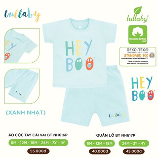 Lullaby bộ cộc tay bé gái