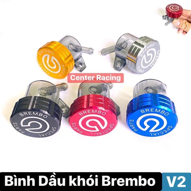 [Mã LIFEXANH03 giảm 10% đơn 500K] Bình dầu khói Brembo V2