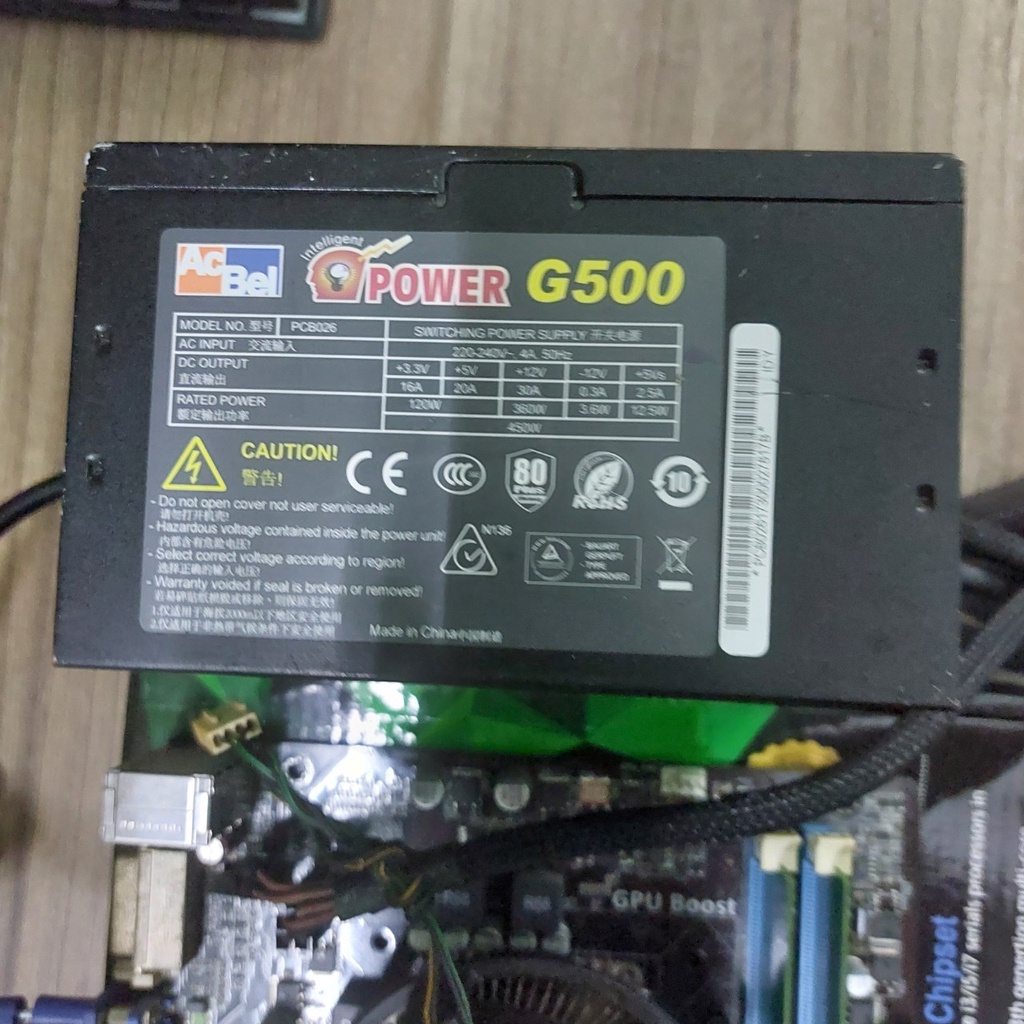 Nguồn Máy Tính 300W 400W 500W Acbel Antech ColerMaster ...