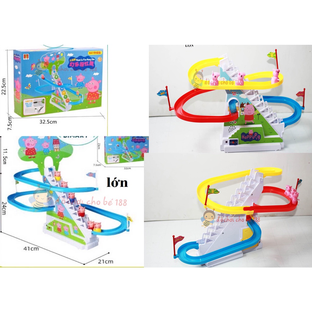 Trò chơi heo peppa , chó cứu hộ, chim cánh cụt, leo thang loại lớn