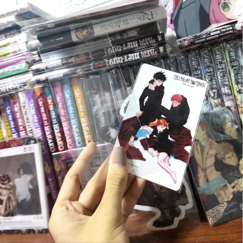 BỌC ĐỰNG CARD BO GÓC CHÚ THUẬT HỒI CHIẾN, JUJUTSU KAISEN