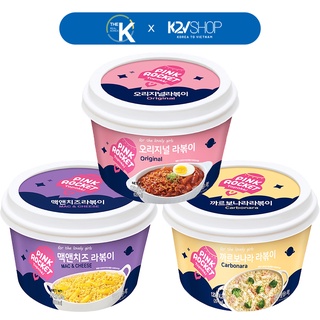 Bánh Gạo Mì Rapokki 3 Vị PINK ROCKET Hàn Quốc Hộp 175g - K2V Shop