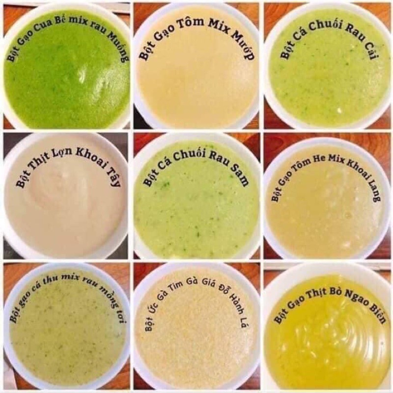 Bột ăn dặm cho bé🧡FREESHIP🧡việt lộc- 2 loại tuỳ chọn