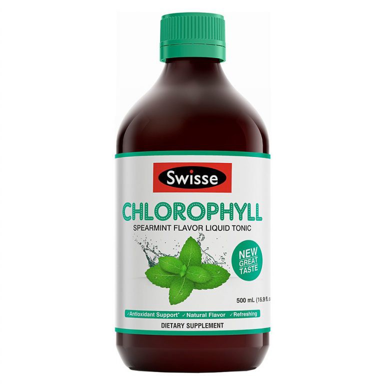 Nước Diệp Lục Swisse Chlorophyll Spearmint Flavour Supperfood Liquid 500 ml | Thế Giới Skin Care