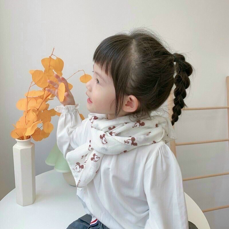 Khăn Mickey Mềm Mại Cho Bé