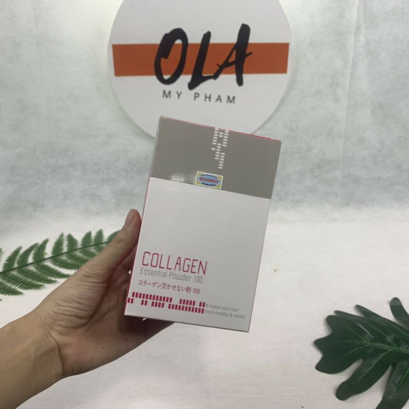 Bột Collagen Tươi Mugens Collagen Essential Powder Phục Hồi Tóc Nát Sun 1 Hộp 20 Gói X 03g - Mỹ Phẩm Ola