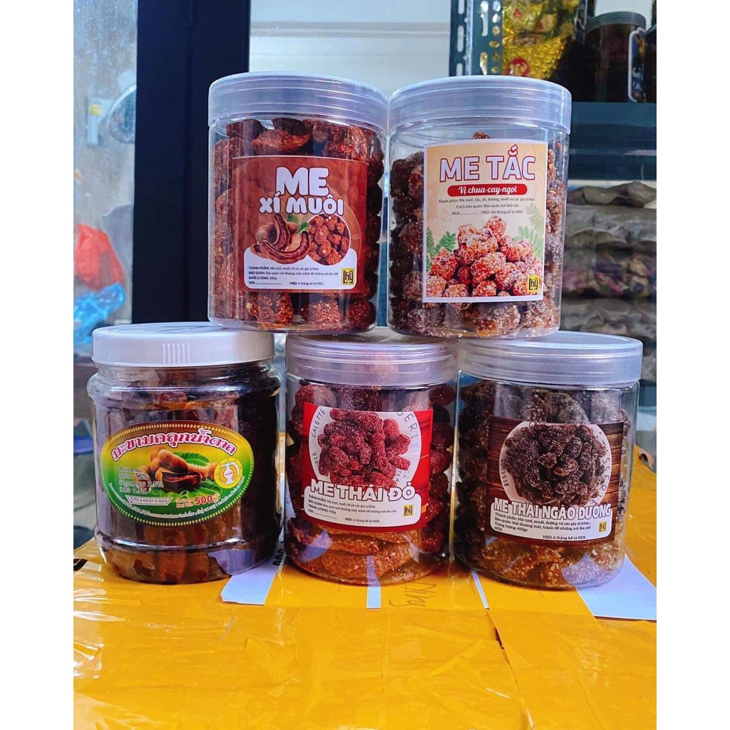 Me Xí Muội, Me Tắc chua cay đặc biệt - Siêu Ngon hũ 500g