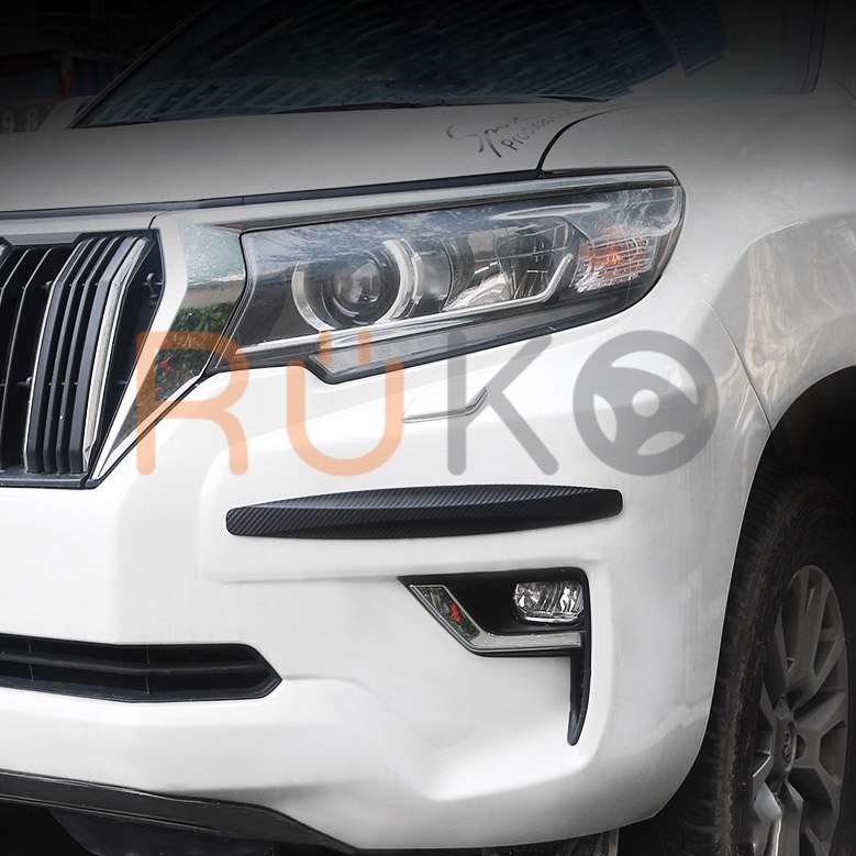 Bộ 2 dải bảo vệ chống trầy cản trước/ sau xe ô tô