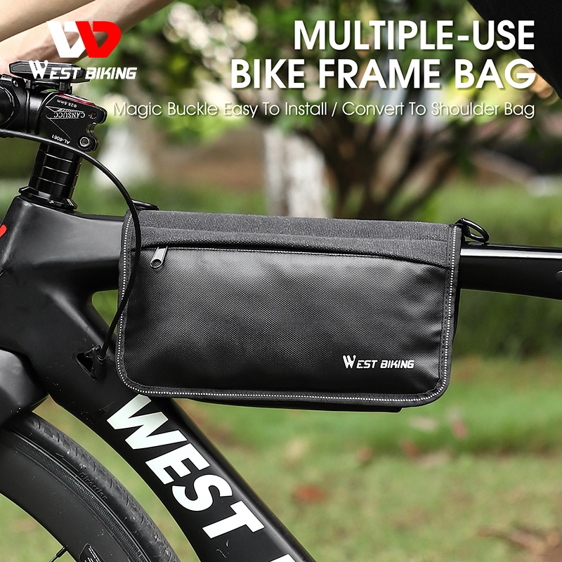 Túi Đựng Điện Thoại Đa Năng Gắn Khung Xe Đạp Leo Núi MTB