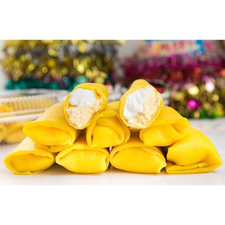 HCM [Voucher] - Set 10 Bánh Crepe Thái Sầu Riêng Kem Lạnh (6cm) tại Bánh Kem Thiên Thần
