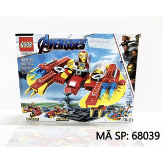 [Hàng mới vê]  Hộp đồ chơi lắp ráp xếp hình xe người nhện 147 miếng avenger y hình cho bé  68039 68039