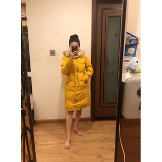 áo phao dáng dài