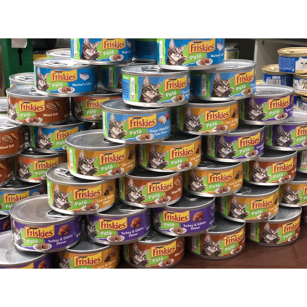 Pate Cho Mèo Friskies các Loại  156gr