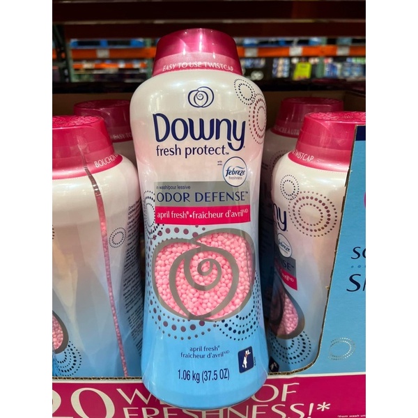 Hạt xả Downy Mỹ Unstopables In-wash Scent Booster Fresh 859g và 1.06kg