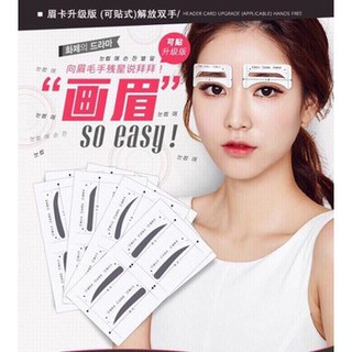 MIẾNG DÁN VẼ CHÂN MÀY TẶNG CHÌ XÉ