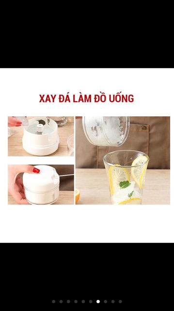 Xay Tỏi, Ớt Đa Năng.