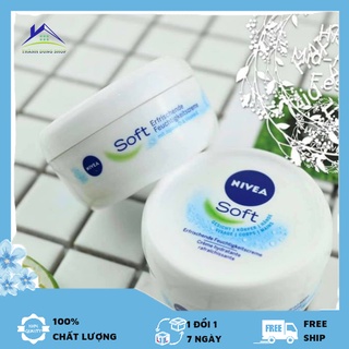 Kem dưỡng ẩm Nivea Soft 200ml chính hãng Đức