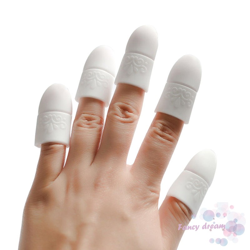 5 Nắp ủ móng tay loại bỏ nước sơn chuyên dụng cho làm móng có thể tái sử dụng tiện lợi