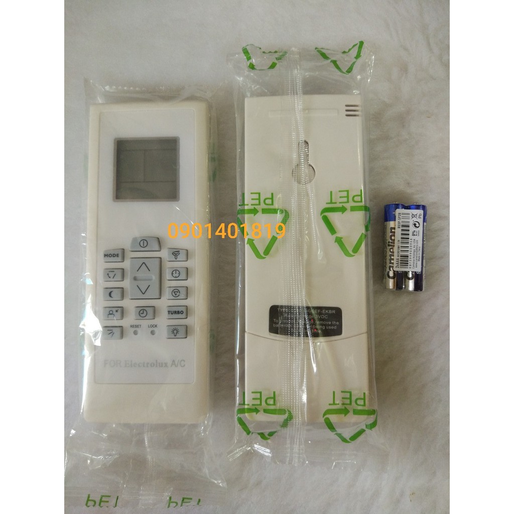 Điều Khiển Máy Lạnh Elutrolux Trắng Mới