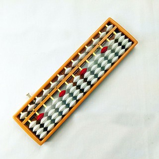 Bàn tính Soroban 13 cột dọc có nút reset 173