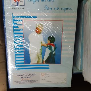 Combo 50 quyển tập 4 ôli đứng bìa bác hồ