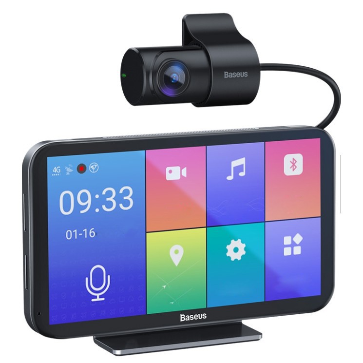 Camera hành trình BASEUS Cloud Voice Car Video Recorder (General Version +4.39 &quot;&quot;Touch Screen +4G System +AHD1080P)