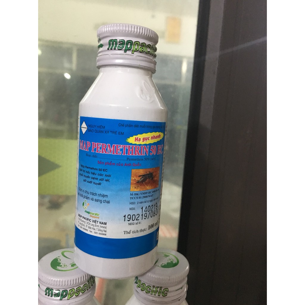 Diệt muỗi Permethrin 50EC công nghệ ANH QUỐC - 100ml