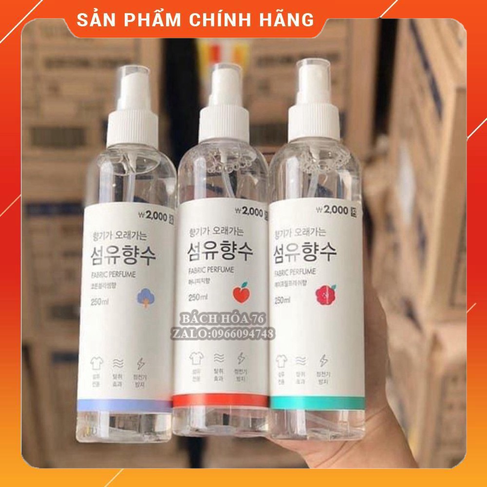 [ Giá tại kho ] BÁN SỈ - Xịt Thơm Quần Áo Fabric Perfume Hàn Quốc 250ml Linh Kiện Thiện Phát - 308 Thống Nhất Là nhà phâ