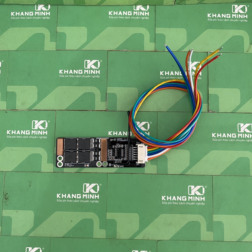 Mạch 6S 24V 50A bảo vệ sạc và xả cell Li-ion 3.7V, sạc xả chung, công suất cao và đầy tự ngắt