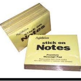 Giấy note UNC (3x2, 3x3, 3x5) vàng