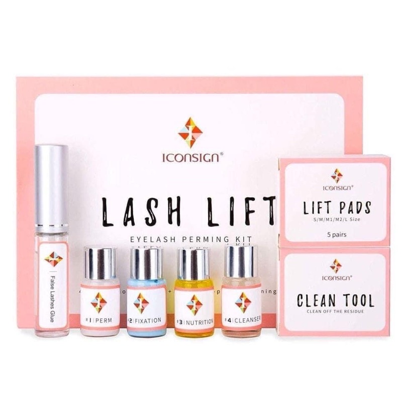 Bộ uốn mi collagen lash lift 3D 6D Hàn Quốc, Set uốn mi Hàn Quốc