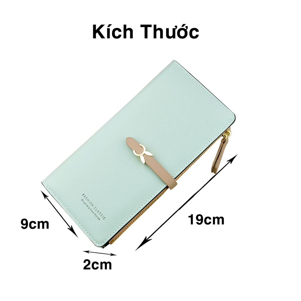 Ví Cầm Tay Nữ Thiết Kế Đơn Giản Sang Trọng ( mã C-2018 )