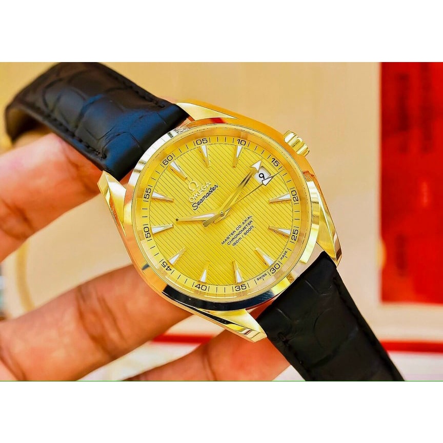 Đồng Hồ Nam Omega OM87 Máy cơ automatic VÀNG Chống Xước, Chống Nước | BigBuy360 - bigbuy360.vn