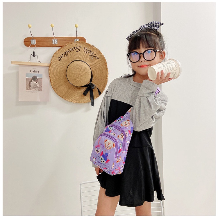 Túi Đeo Chéo Hoạt Hình Xinh Xắn Cho Bé