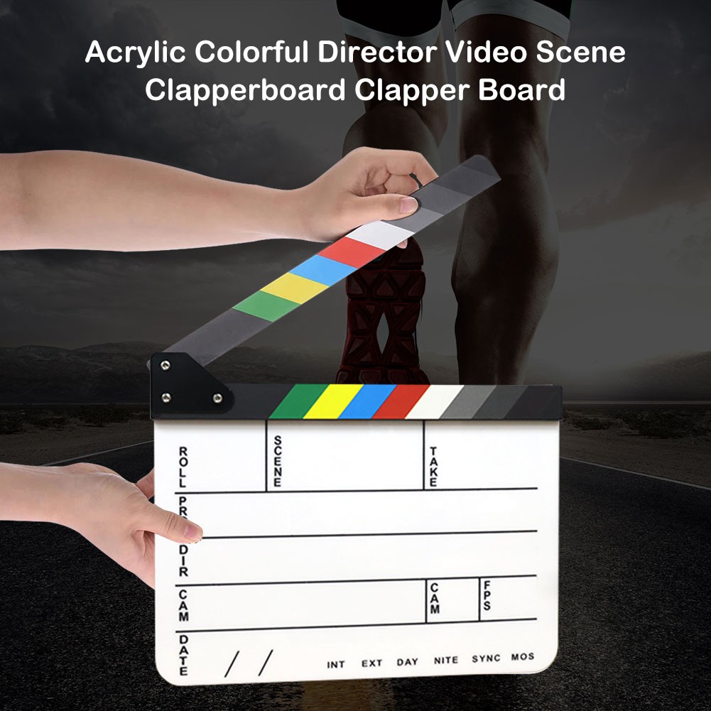 COD❀Director Video Scene Clapperboard TV Movie Clip Film Action Clapper Board