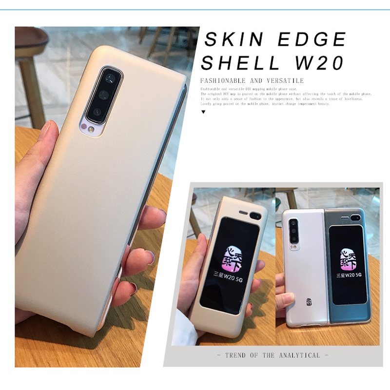 Ốp điện thoại màu nhám cho Samsung Galaxy Fold 1