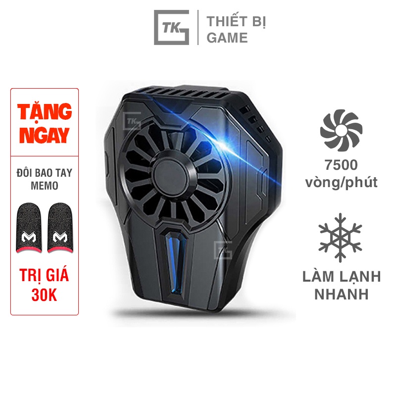 Quạt tản nhiệt gaming cho điện thoại di động MEMO DL01