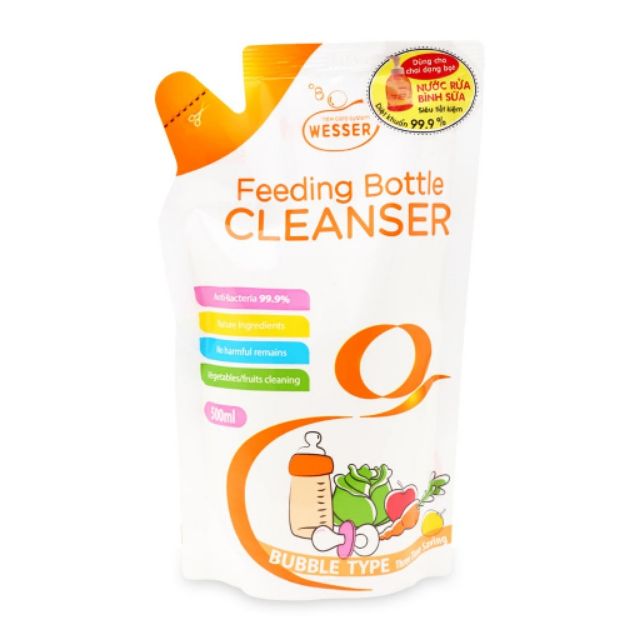 Nước rửa bình wesser 500ml