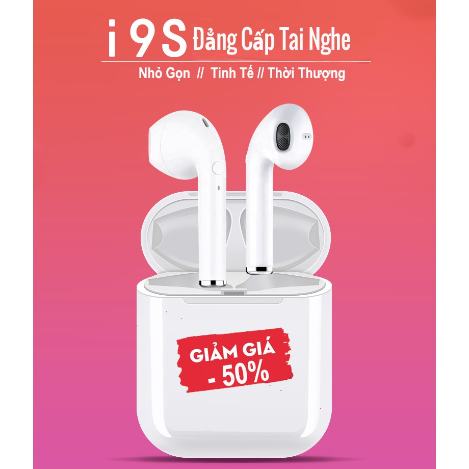 [XẢ KHO] Tai Nghe Bluetooth I9S Mini, Siêu Phẩm 2019