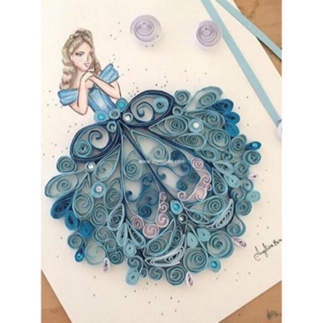 Giấy gấp sao, quilling xấp lớn 26 màu