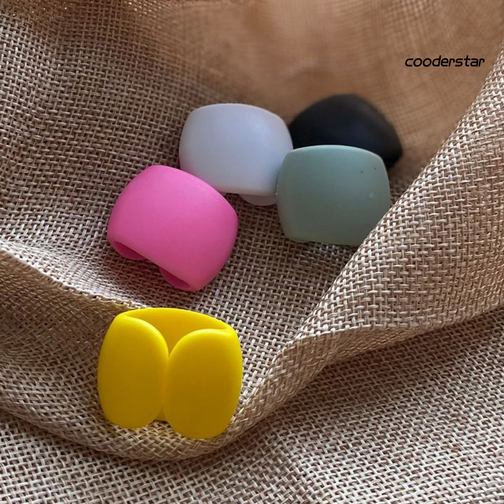 Set 4 Kẹp Giữ Dây Cáp Bằng Silicon Tiện Dụng